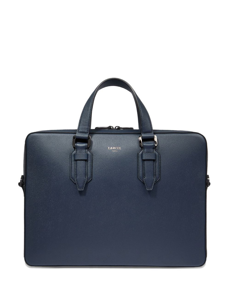 leather buckle-fastening briefcase bag 1