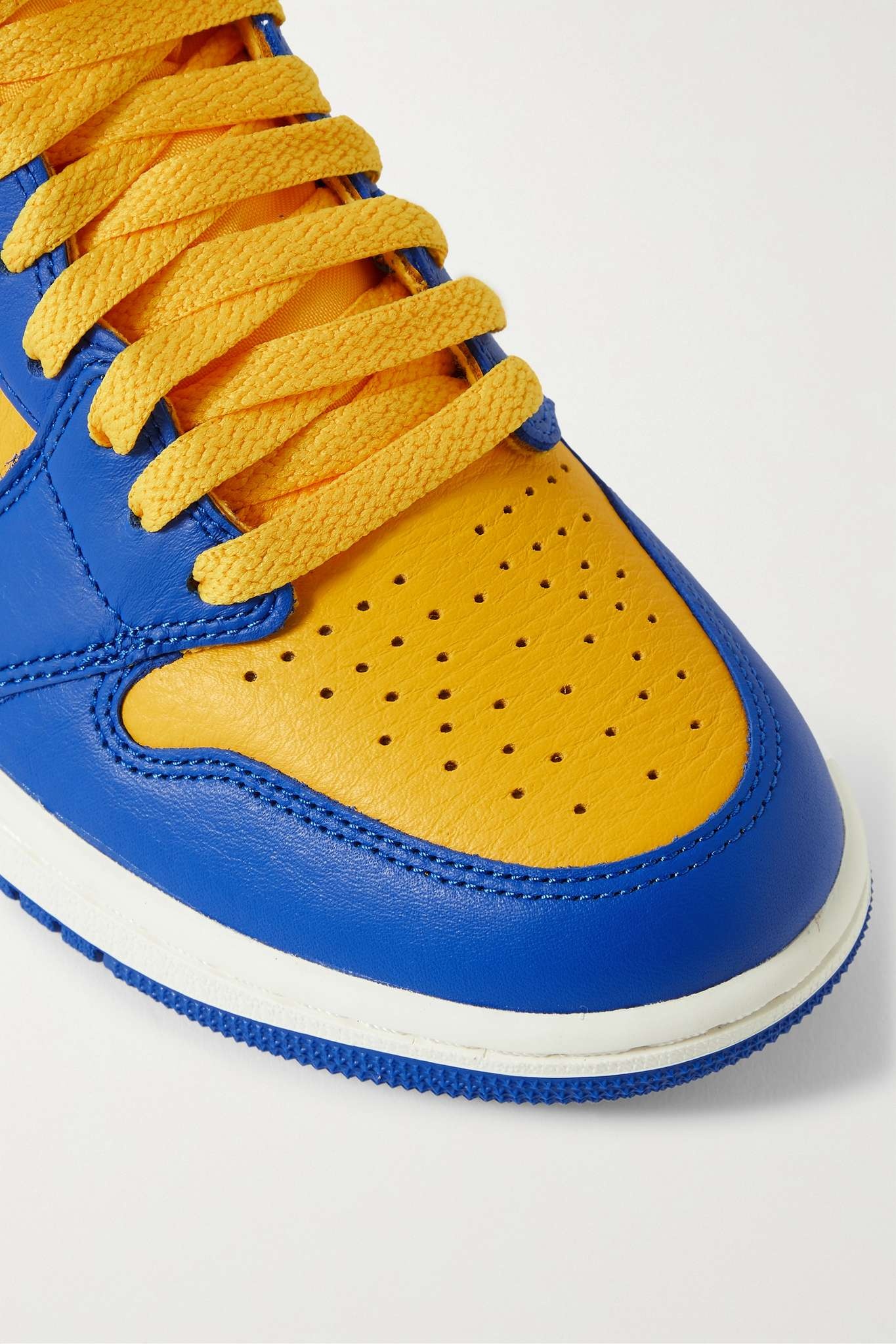 Air Jordan 1 Retro leather high-top sneakers - 4