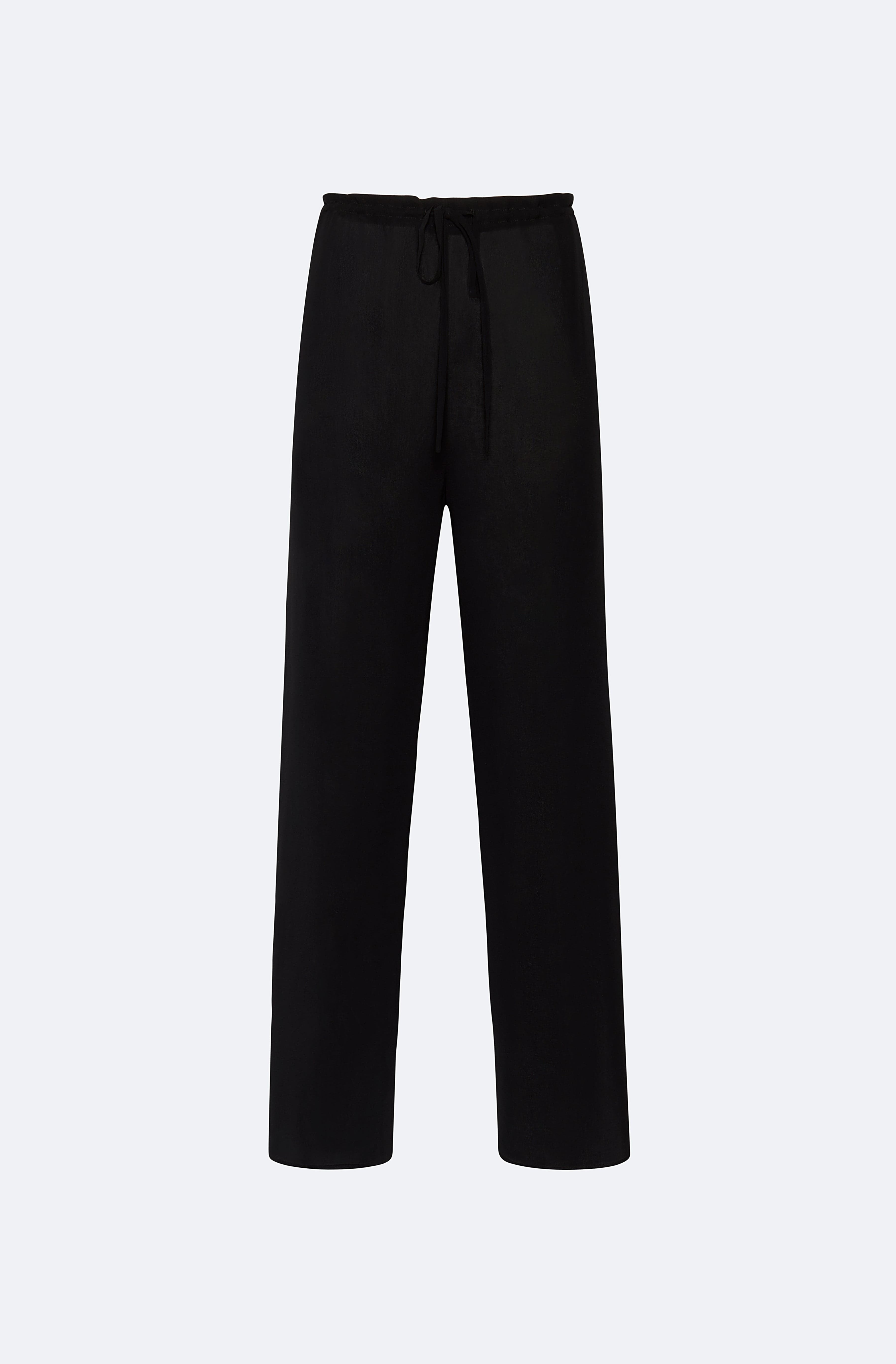 Georgette Drawstring Pant - 1