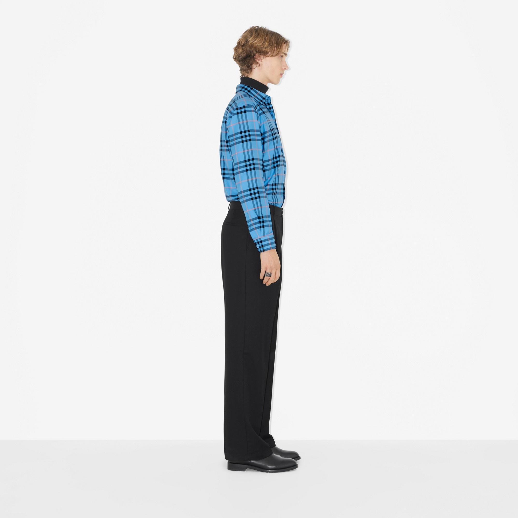 Check Cotton Shirt - 3