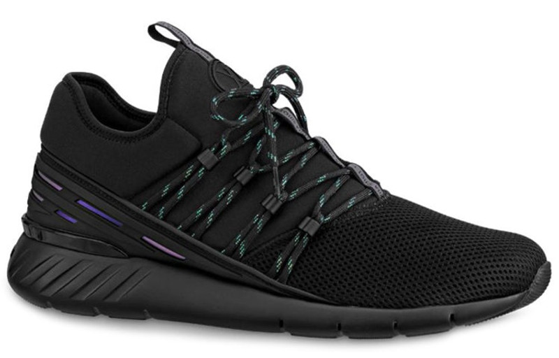 Louis Vuitton LOUIS VUITTON Fastlane Sneakers 'Black Neoprene Mesh' 1A5ZO0 outlook