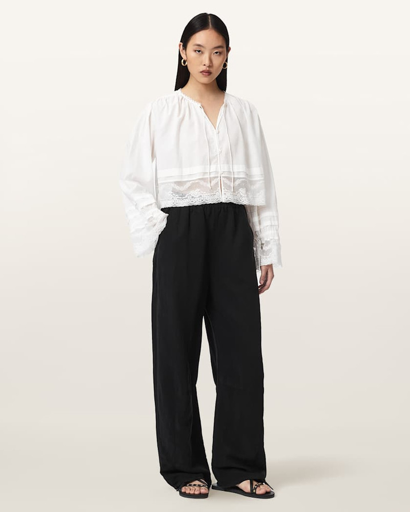 COLETTE CROPPED LACE TOP 4