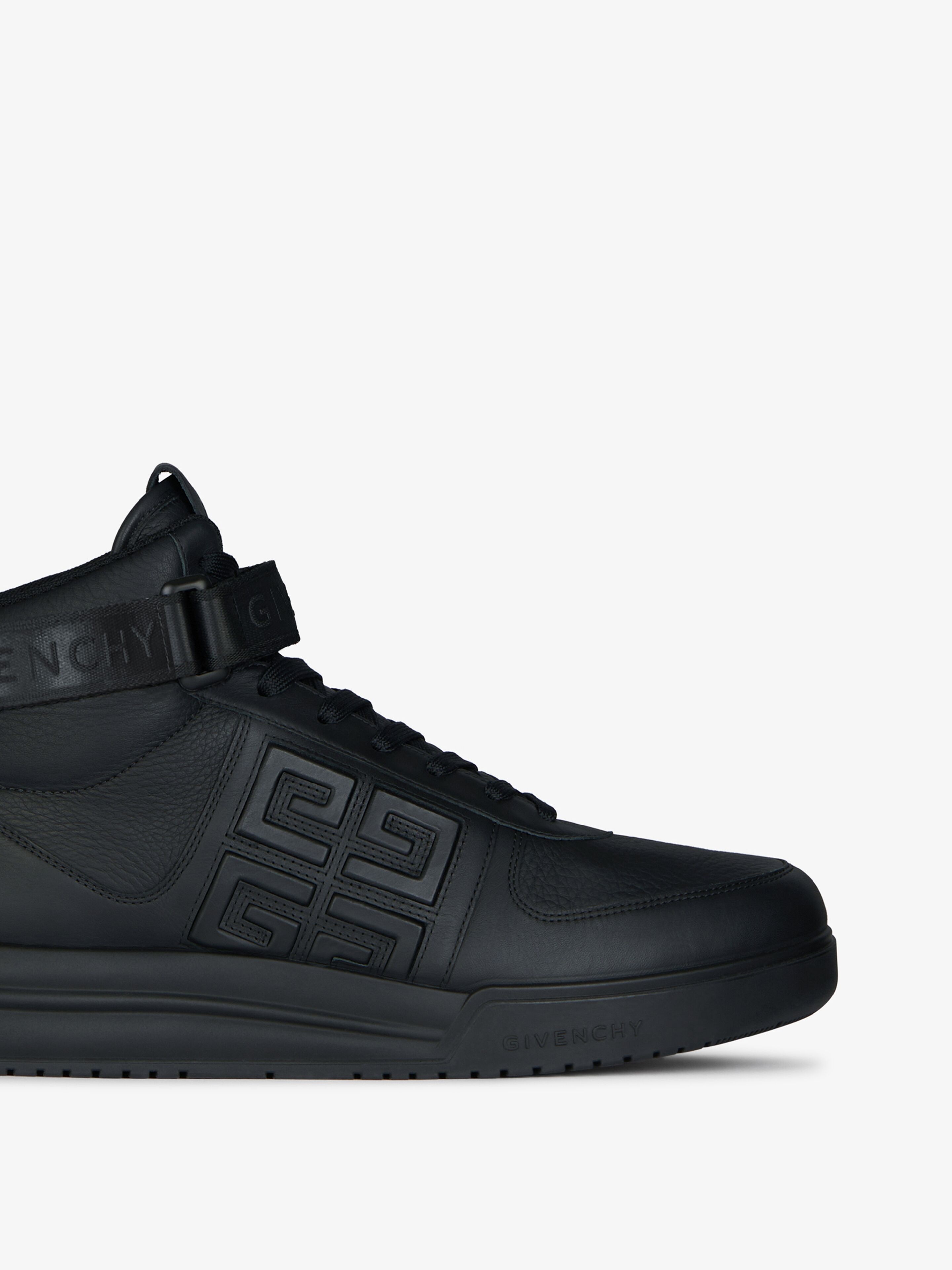 G4 HIGH TOP SNEAKERS IN LEATHER - 6