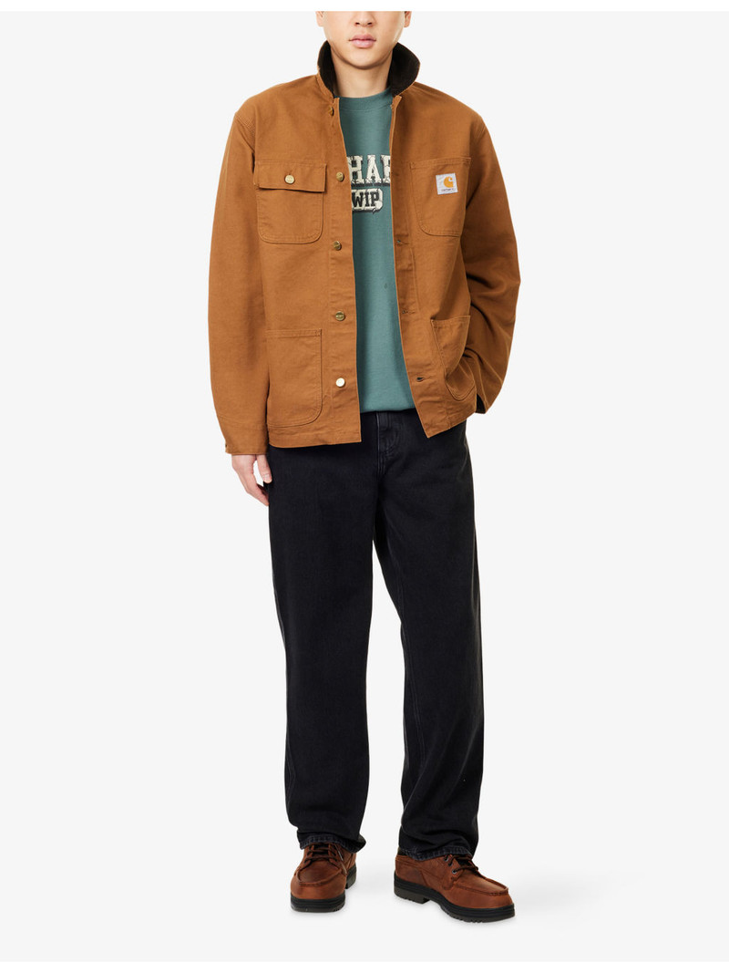 Carhartt Single Knee Straight-Leg Denim Trousers outlook