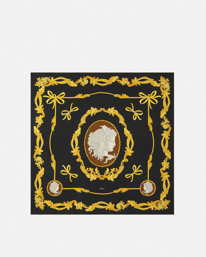 Cameo Large Silk Foulard 35" 1