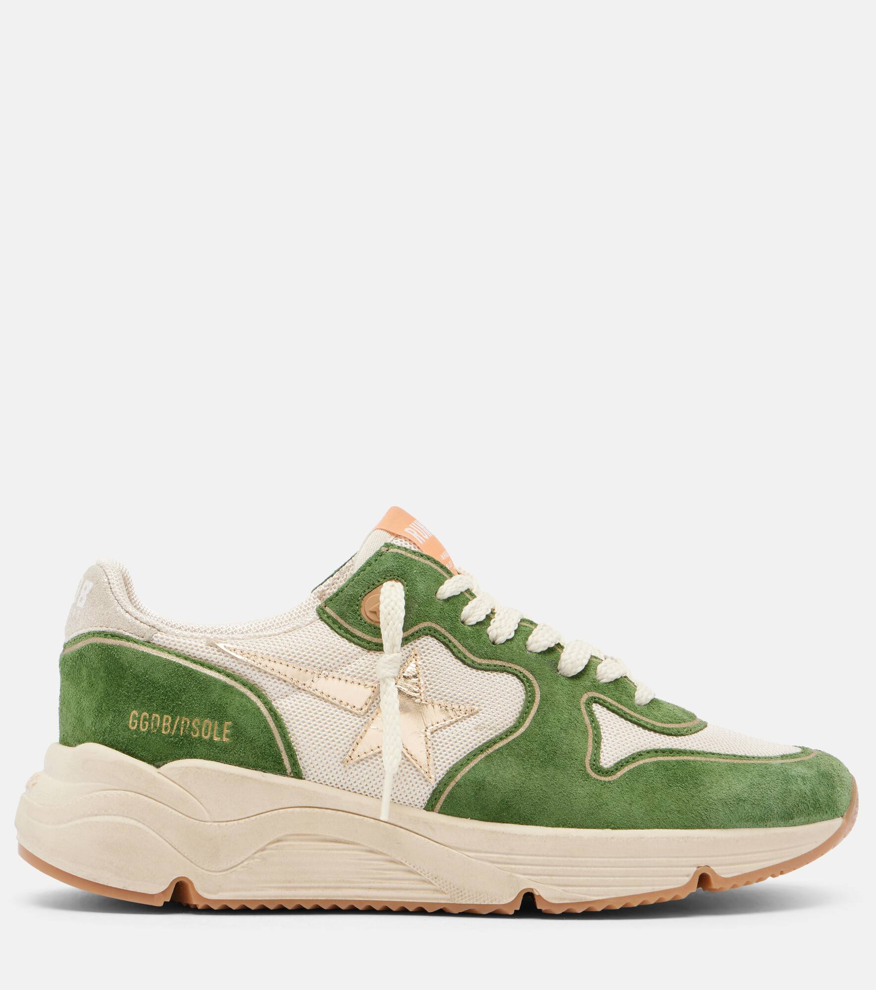 Running suede sneakers - 4