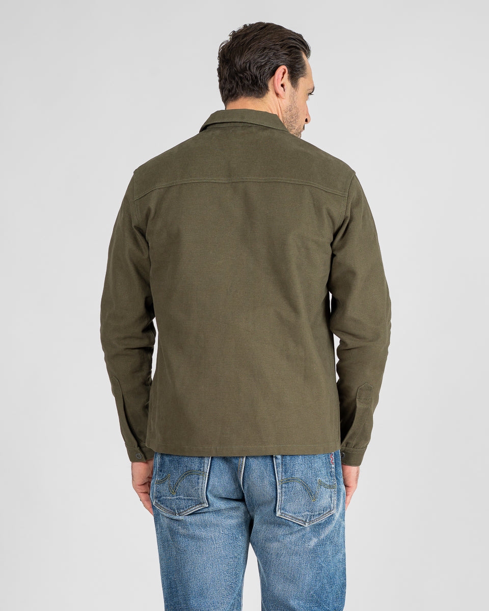 STF-BRO71 SaturdayTypeFever - 9oz Olive Cotton Shirt - Brother71 - 4