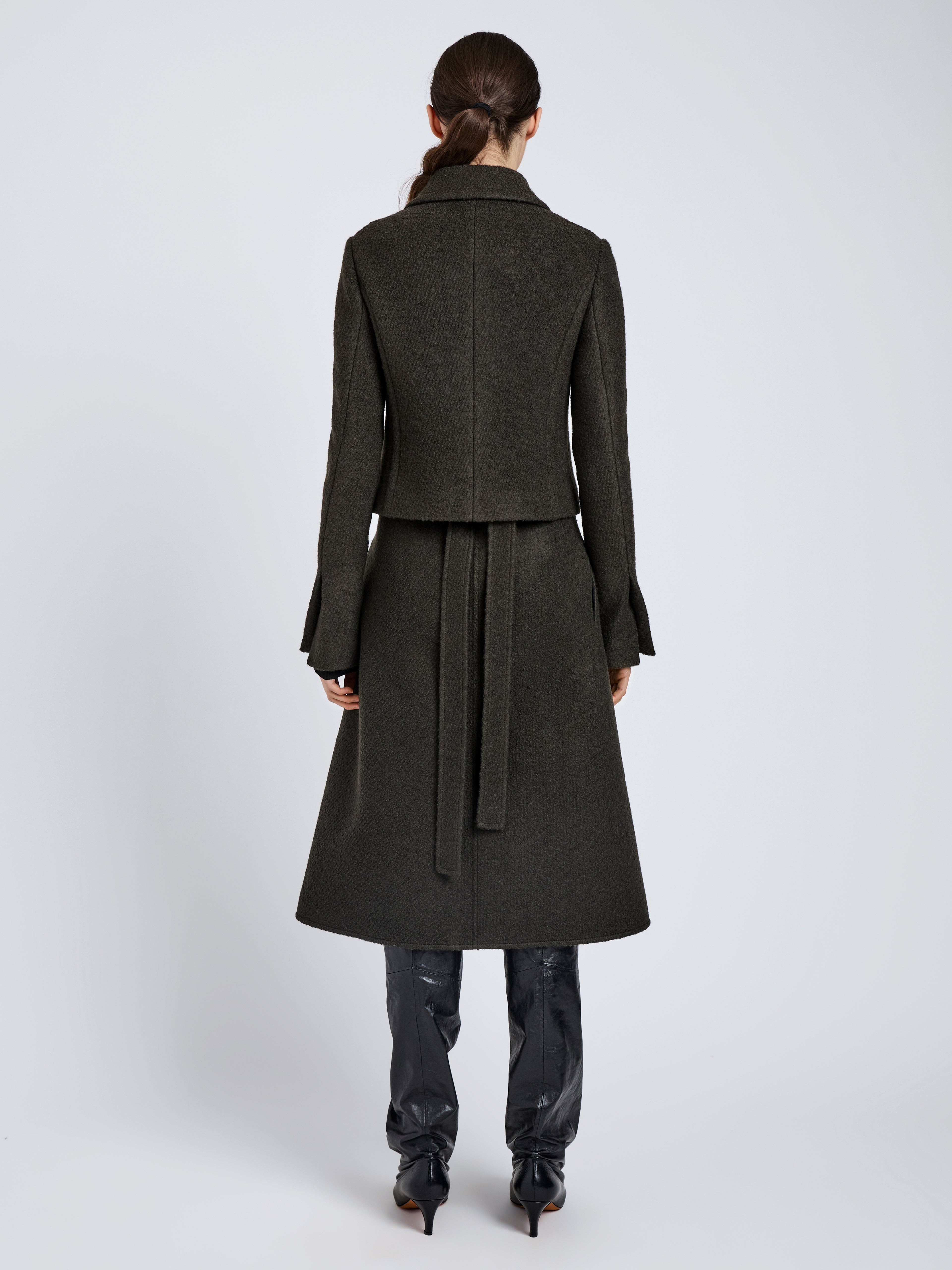 Kinsley Jacket in Boucle Twill Suiting - 5