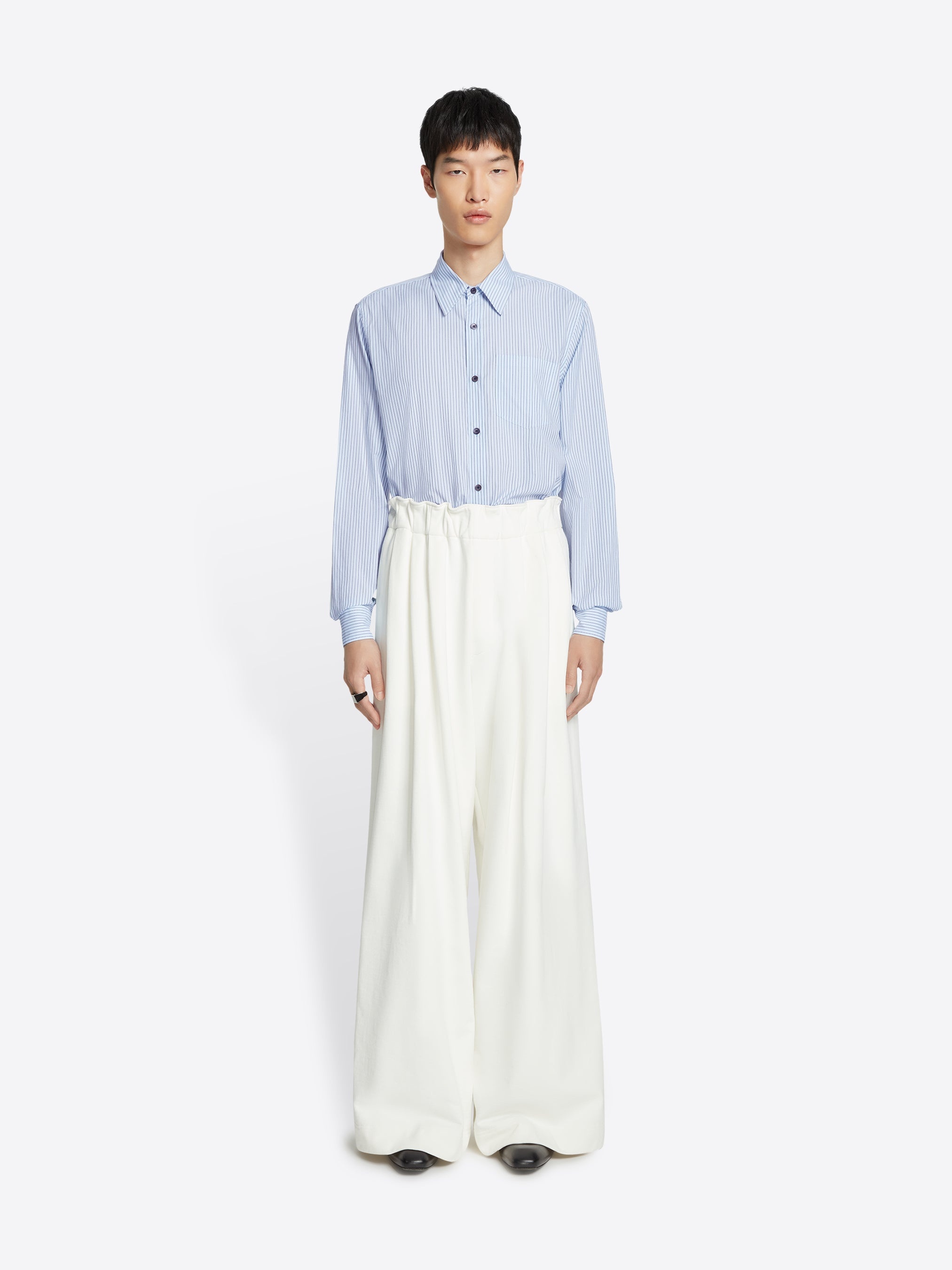 FITTED COTTON SHIRT - 2