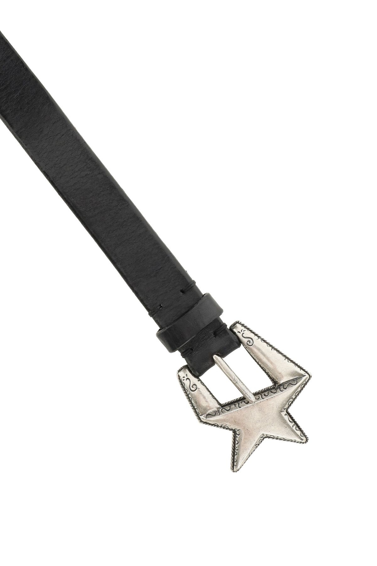 STAR LEATHER BELT - 3