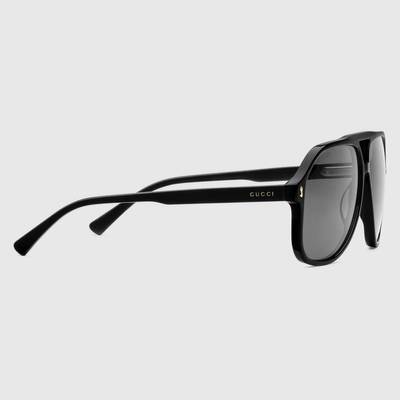 GUCCI Navigator-frame sunglasses outlook