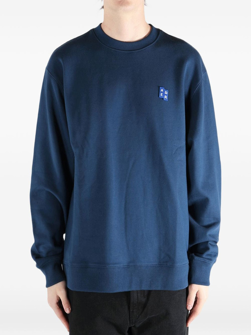 ADER error embroidered-logo sweatshirt outlook