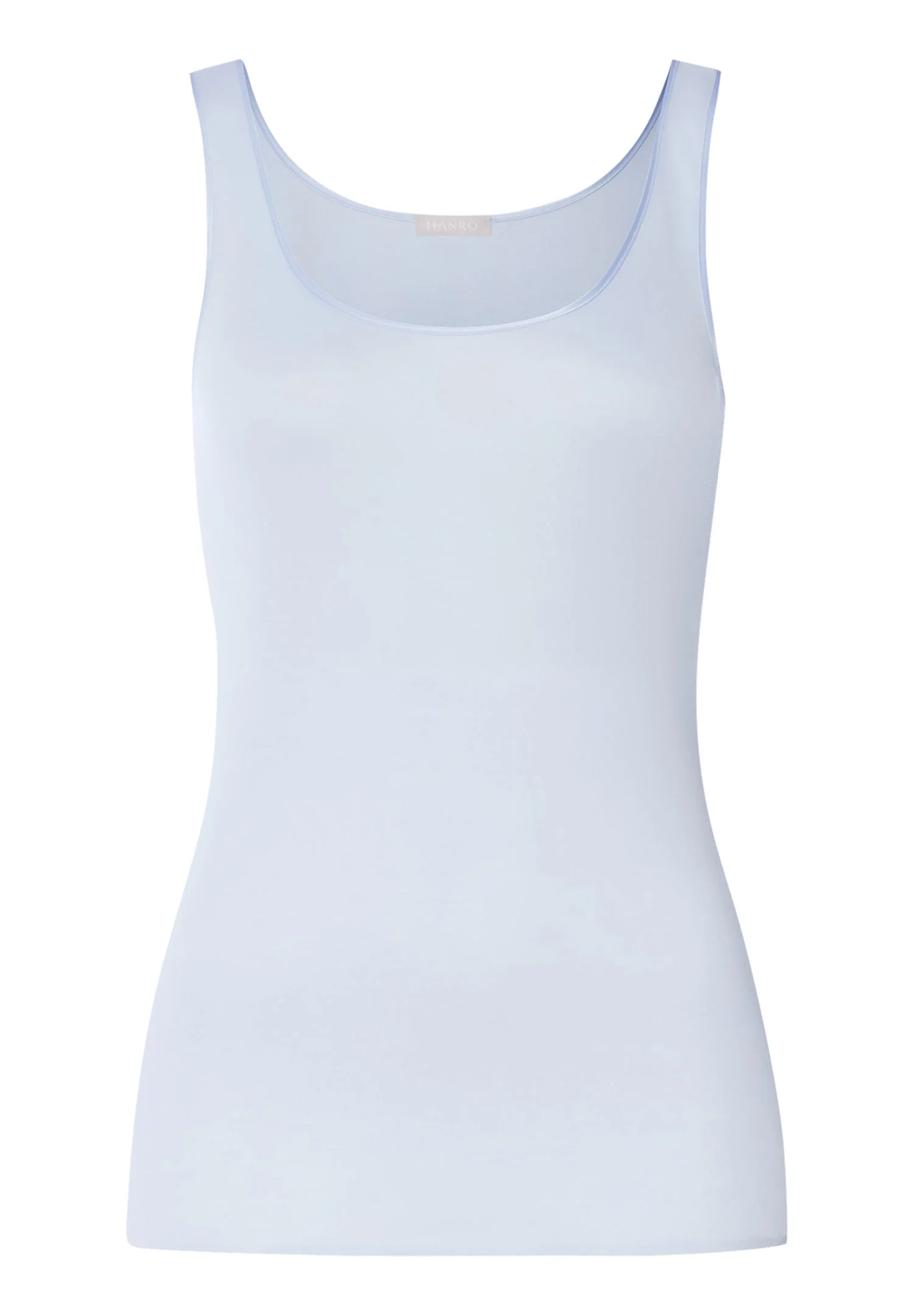 Cotton Seamless Round Neck Cotton Tank Top - 1