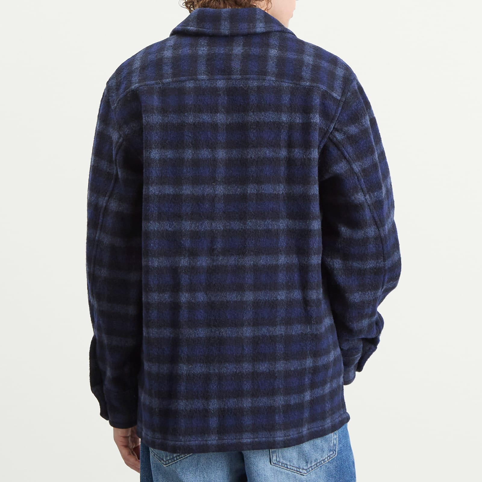 A.P.C. Stanley Check Wool Overshirt - 3