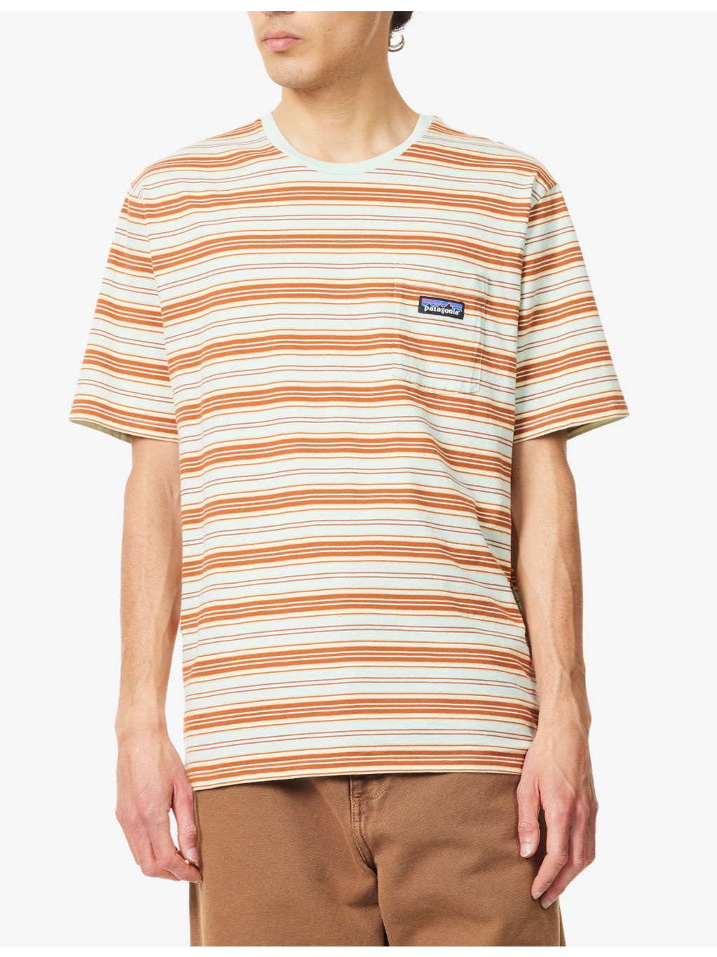 Daily Pocket Striped Cotton-Jersey T-Shirt - 3