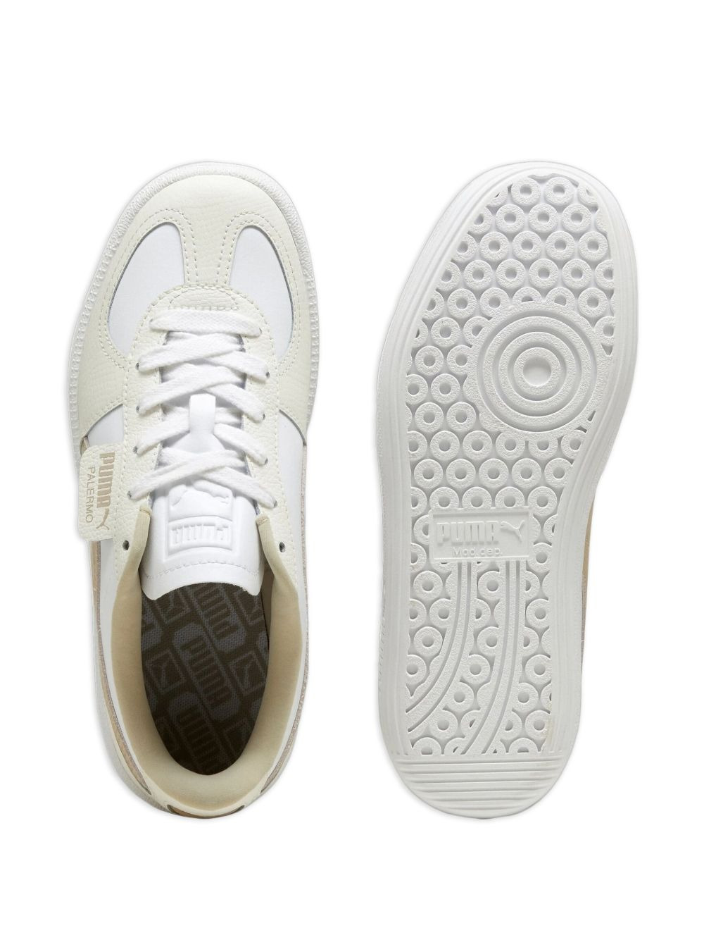 Palermo "White/Warm White" sneakers - 3