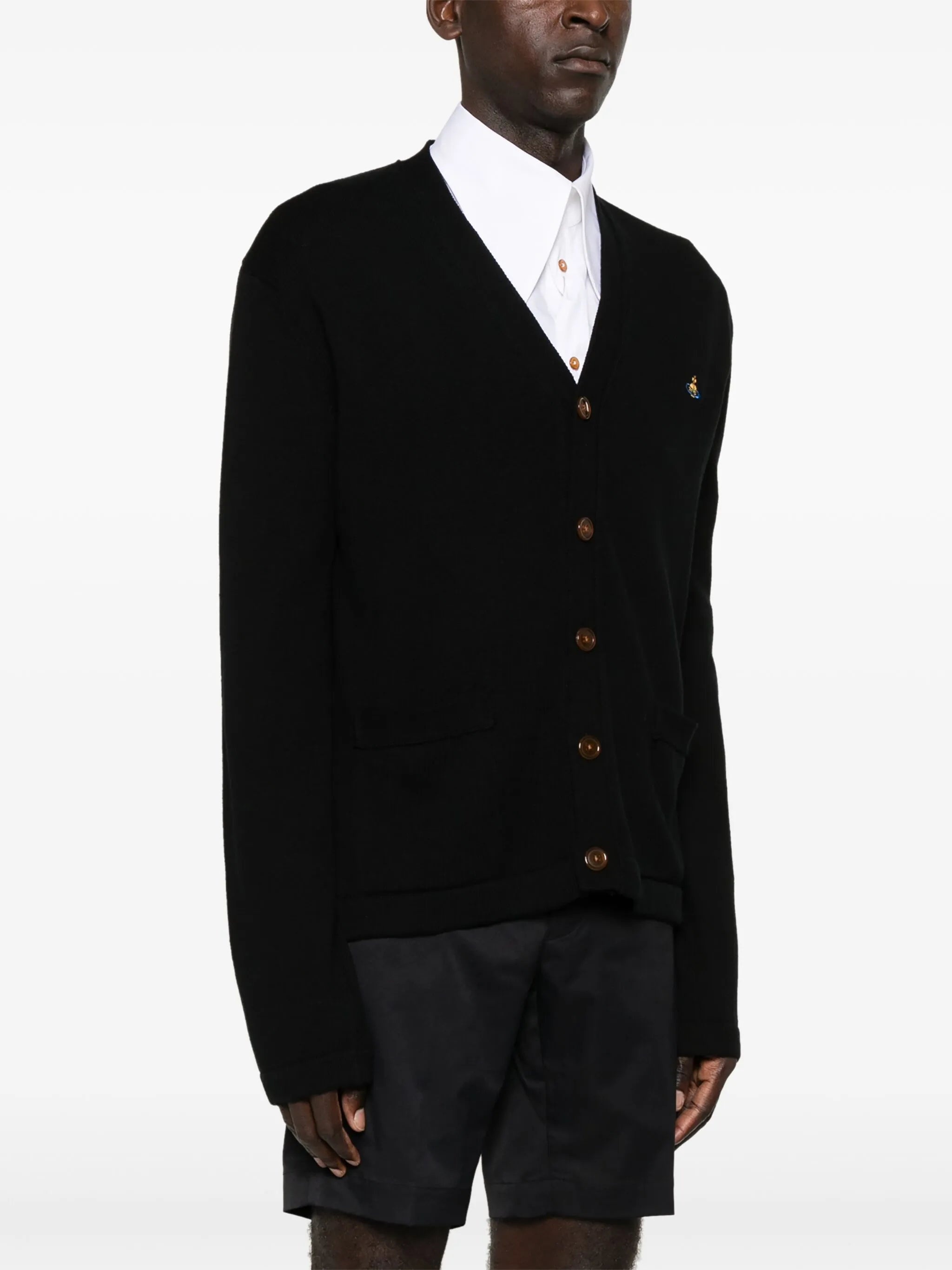 Vivienne Westwood V-neck Fine-knit Cardigan - 5