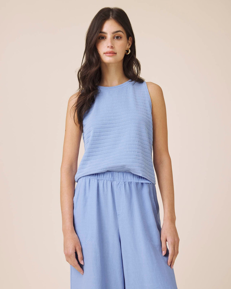 Splendid Shelly Smocked Tank outlook