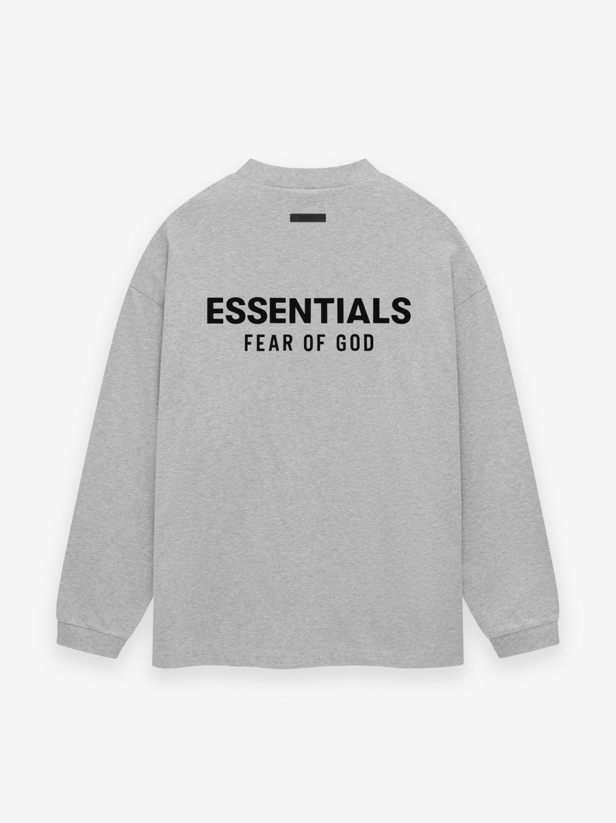 ESSENTIALS Jersey Long Sleeve T-Shirt | fearofgod | REVERSIBLE