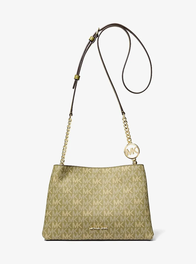 Christina Small Signature Logo Crossbody Bag - 1