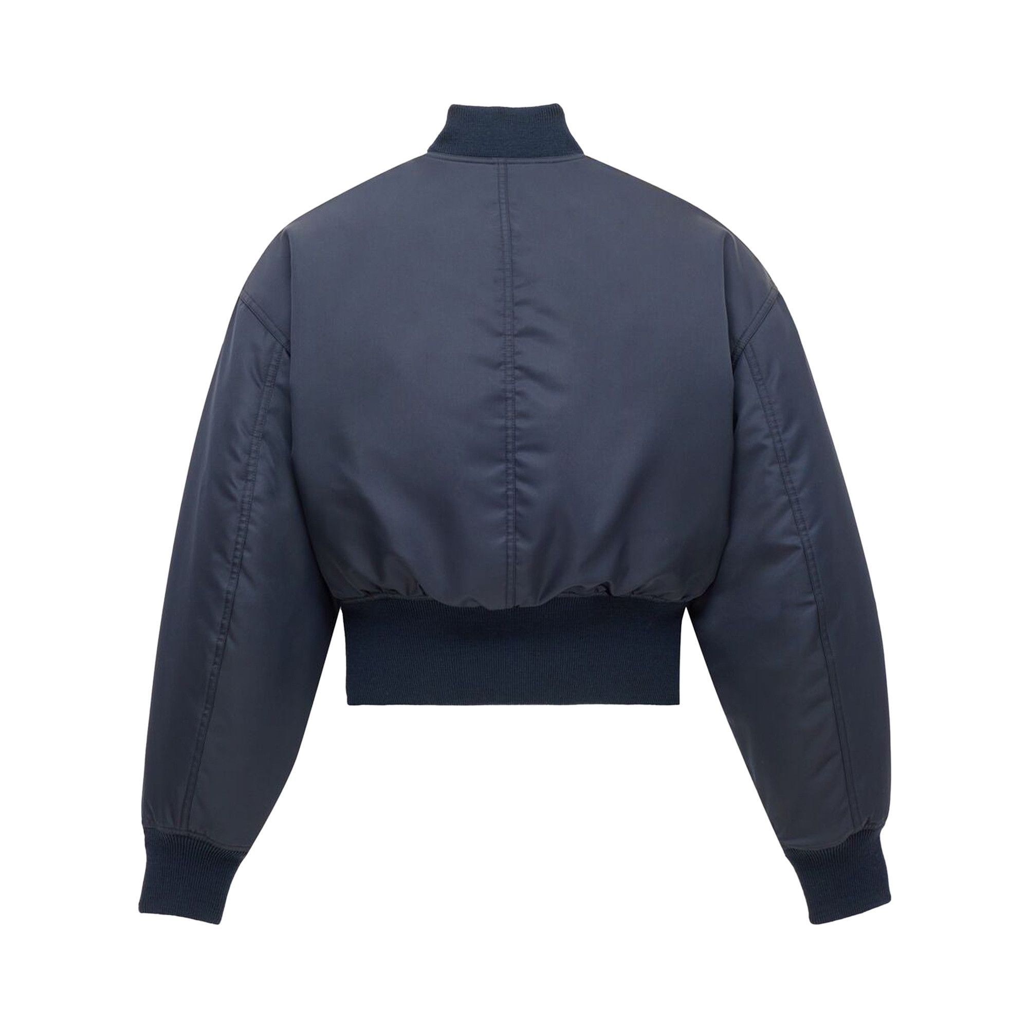 Saint Laurent Shell Bomber Jacket 'Marine' - 2