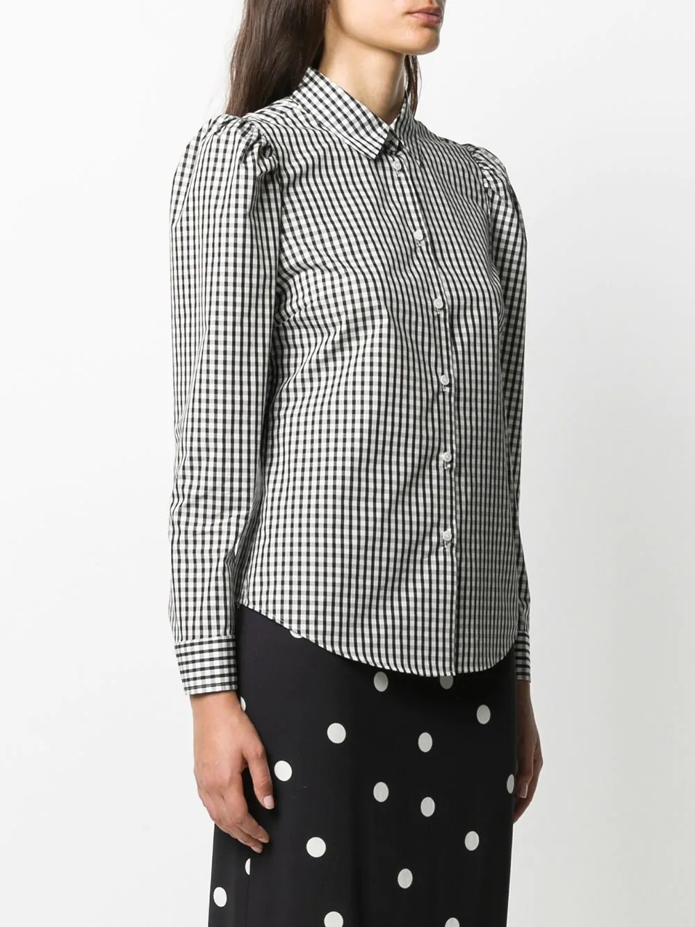 gingham check shirt - 3