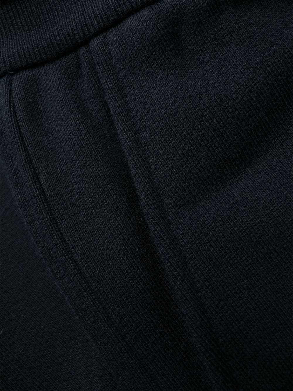 loopback stripe track pants - 7