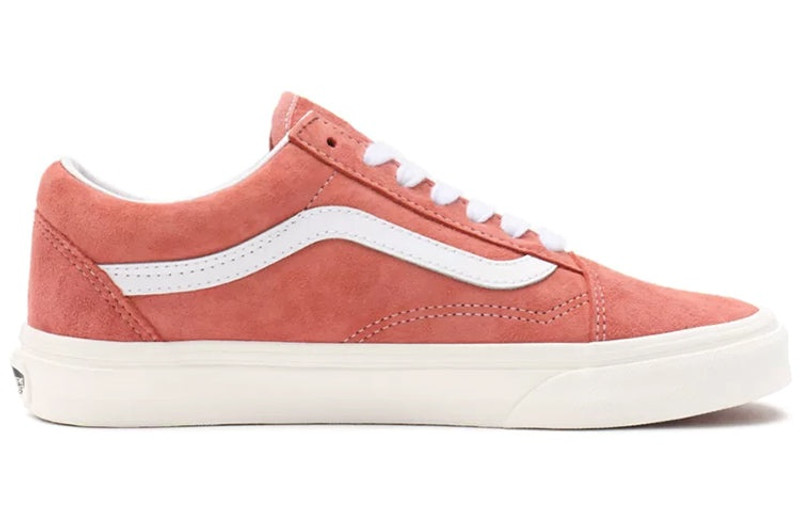 Vans Vans Unisex Pig Suede Old Skool Sneakers Red VN0A38G19GA outlook