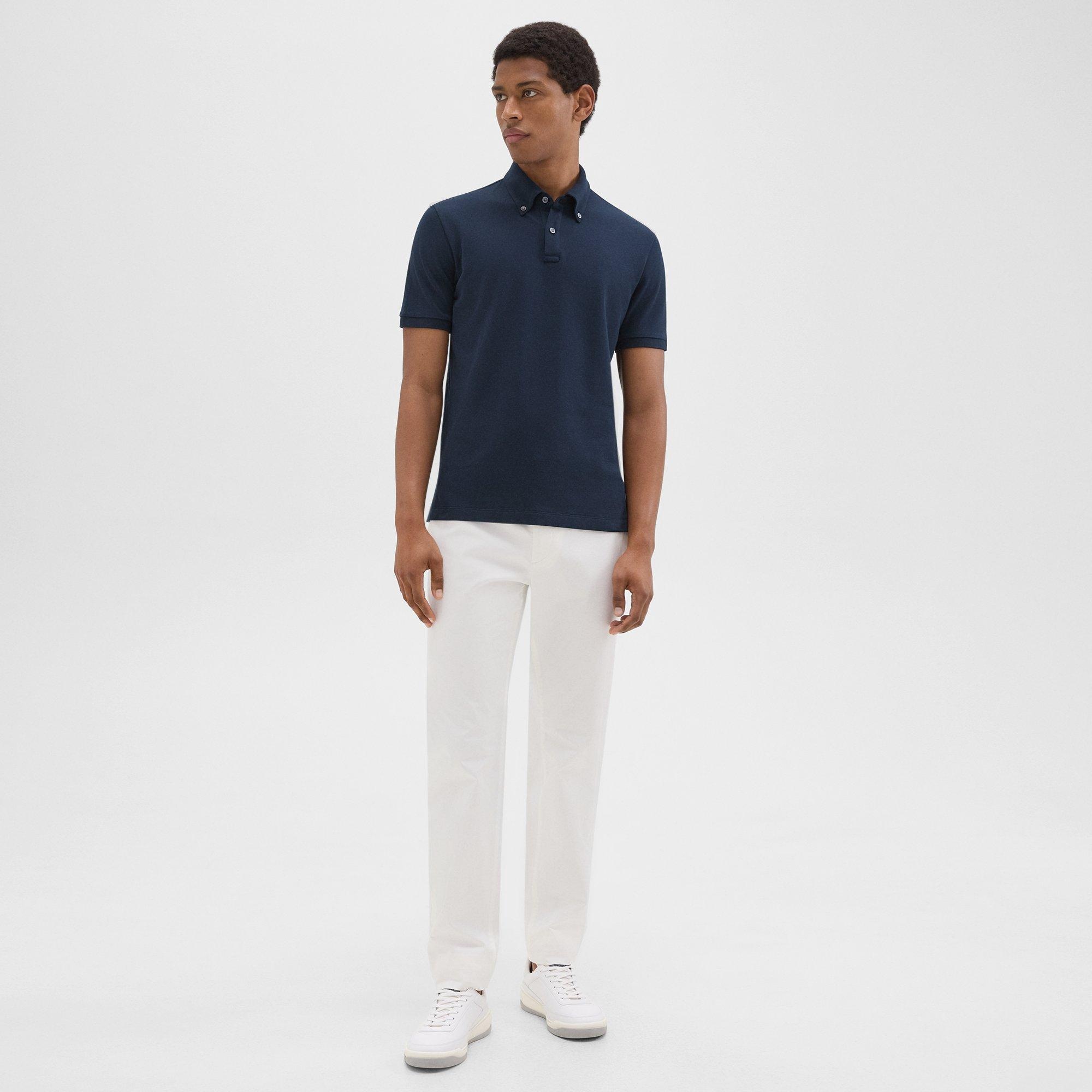 Tailored Polo Shirt in Function Piqué - 6