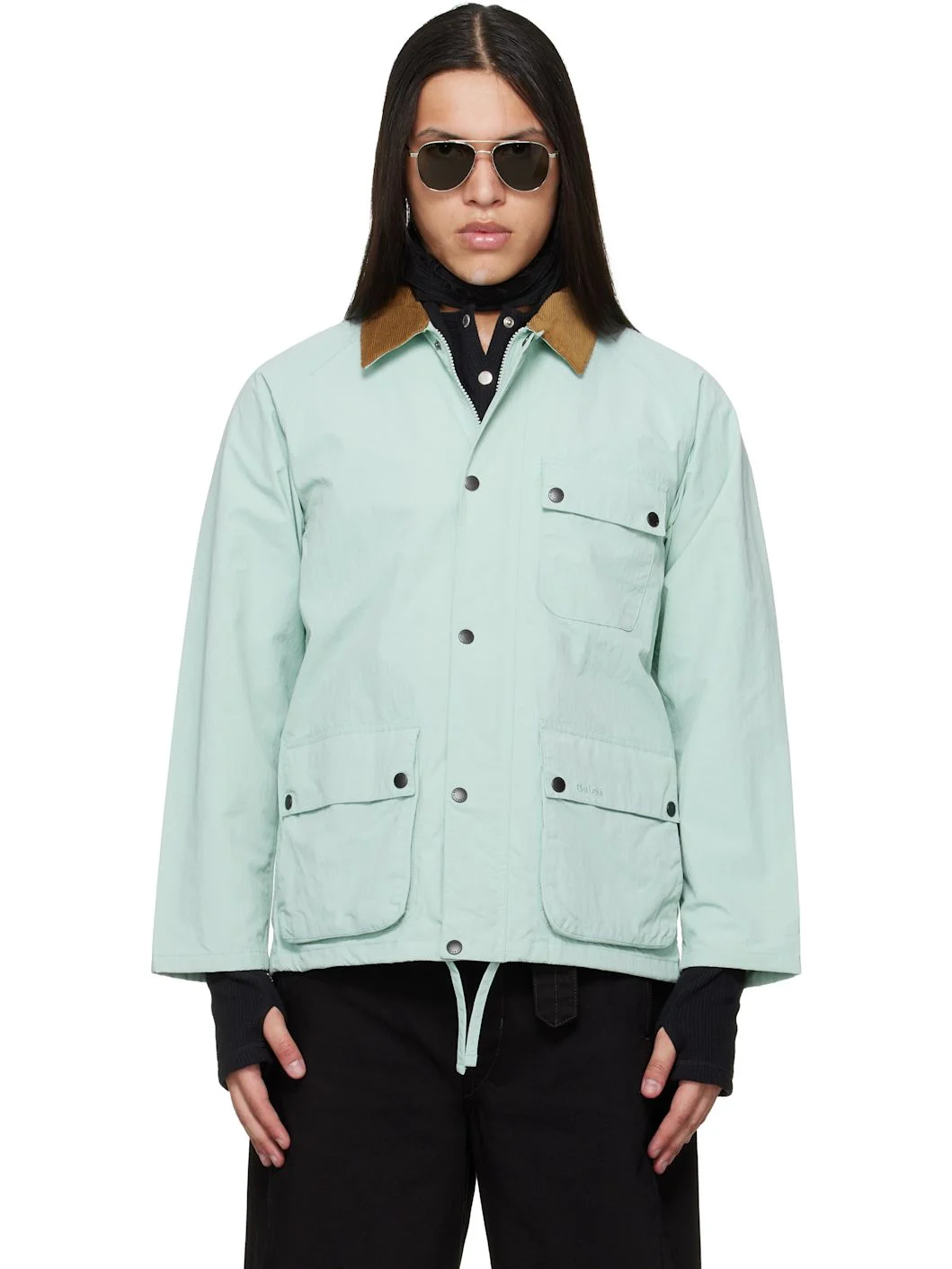 Blue Modified Solway Showerproof Jacket - 1