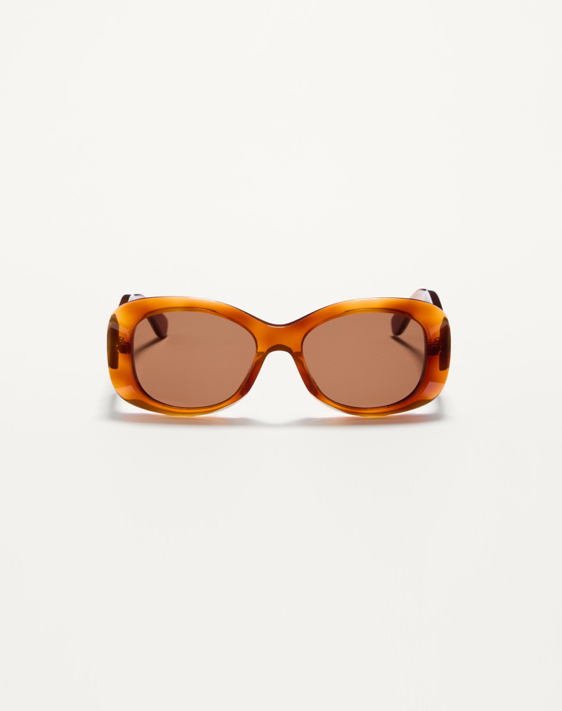 RECTANGULAR 70'S ACETATE GLASSES 1
