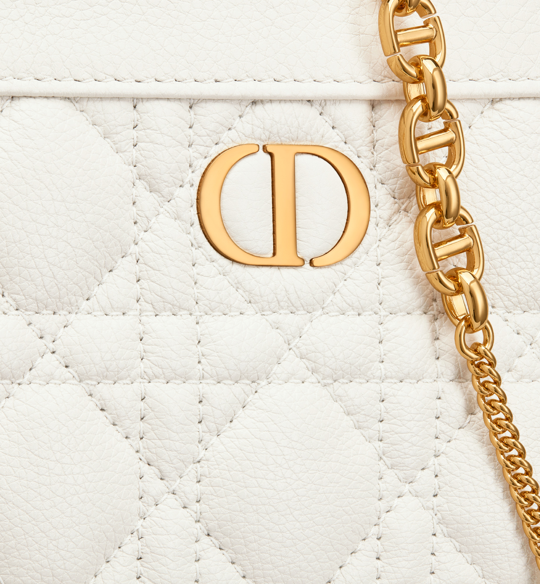 Dior Caro Zipped Pouch with Chain - 6