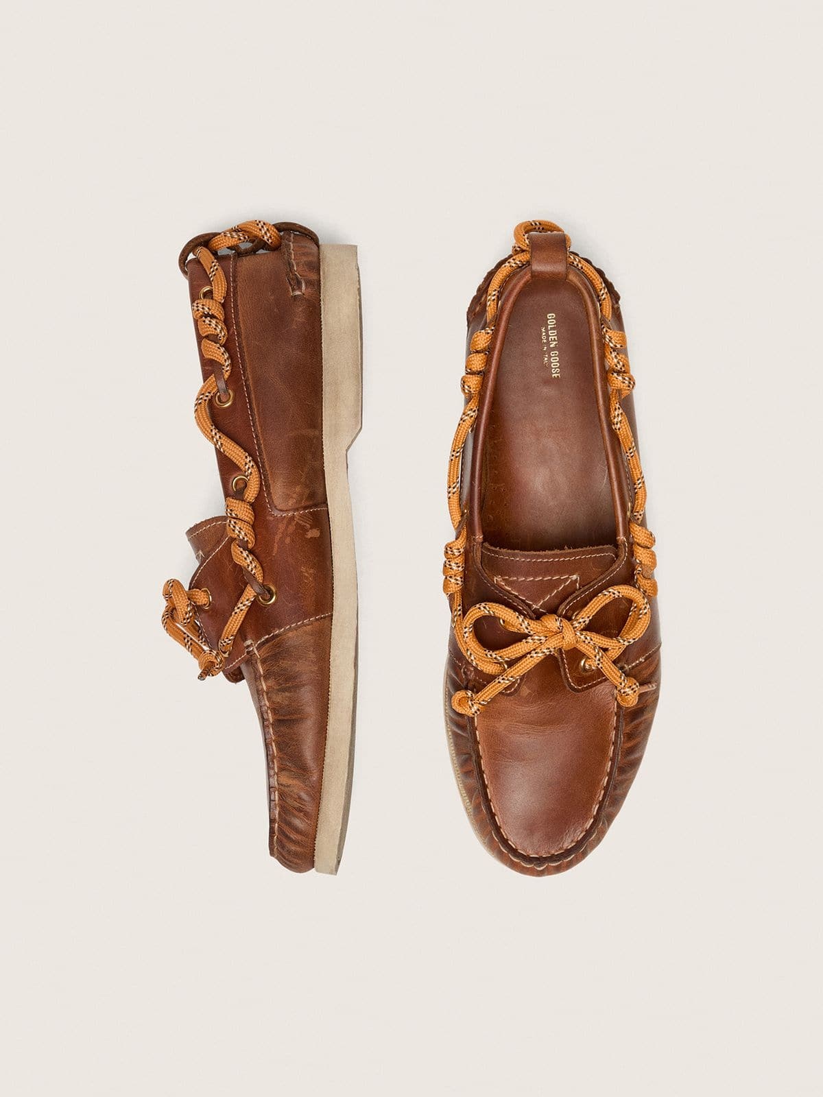 Men's Cruise loafer in tobacco-colored leather - 5