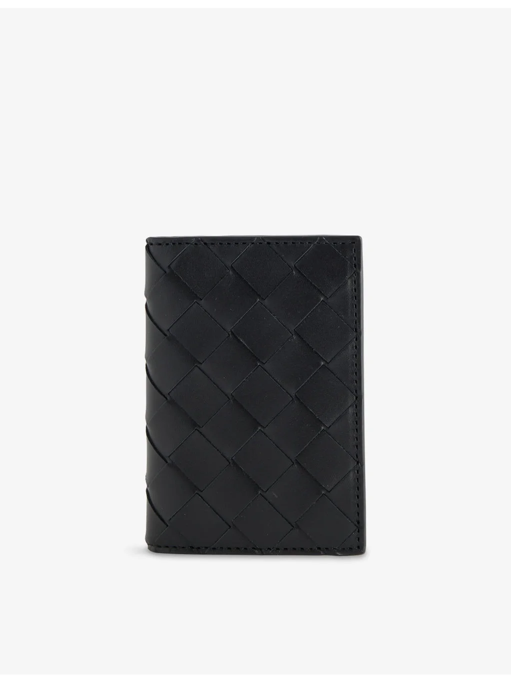 Intrecciato Bifold Leather Wallet - 1
