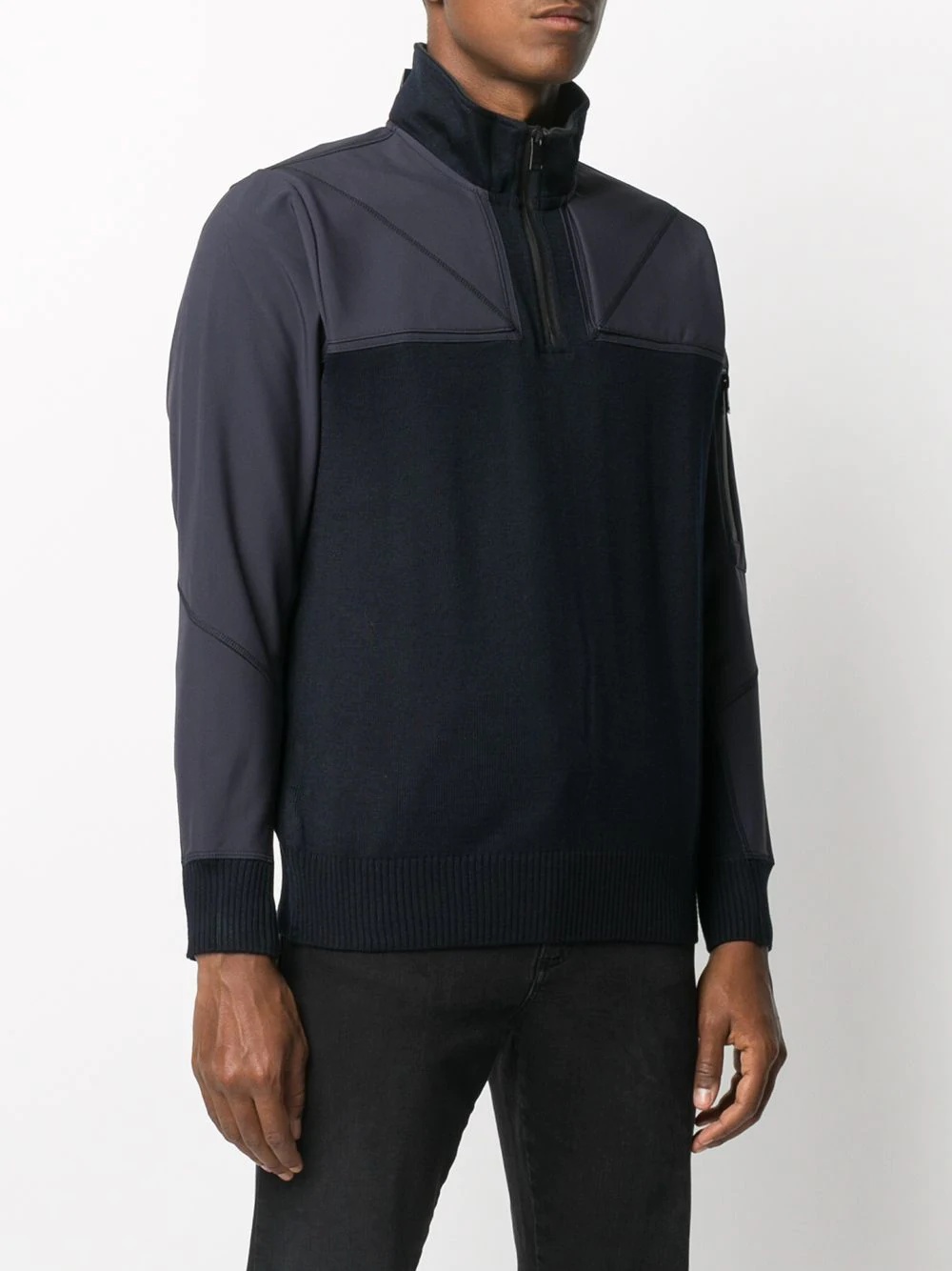 half-zip sweatshirt - 3