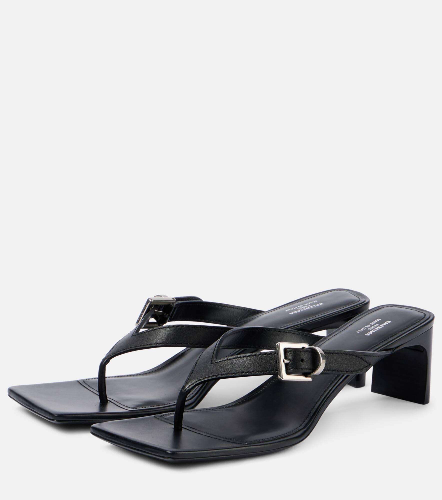 Bel Air 50 leather sandals - 4