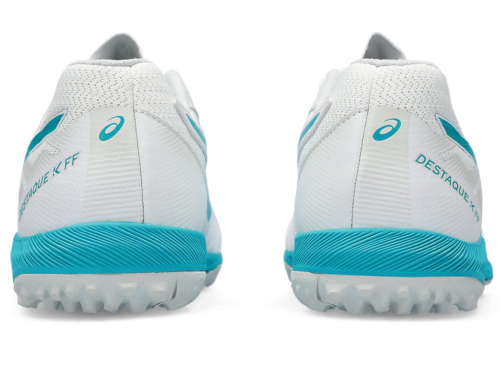 シューズ asics DESTAQUE K FF WHITE/SEA GLASS ASICS Men's Futsal Shoes DESTAQUE K FF White/Sea Glass