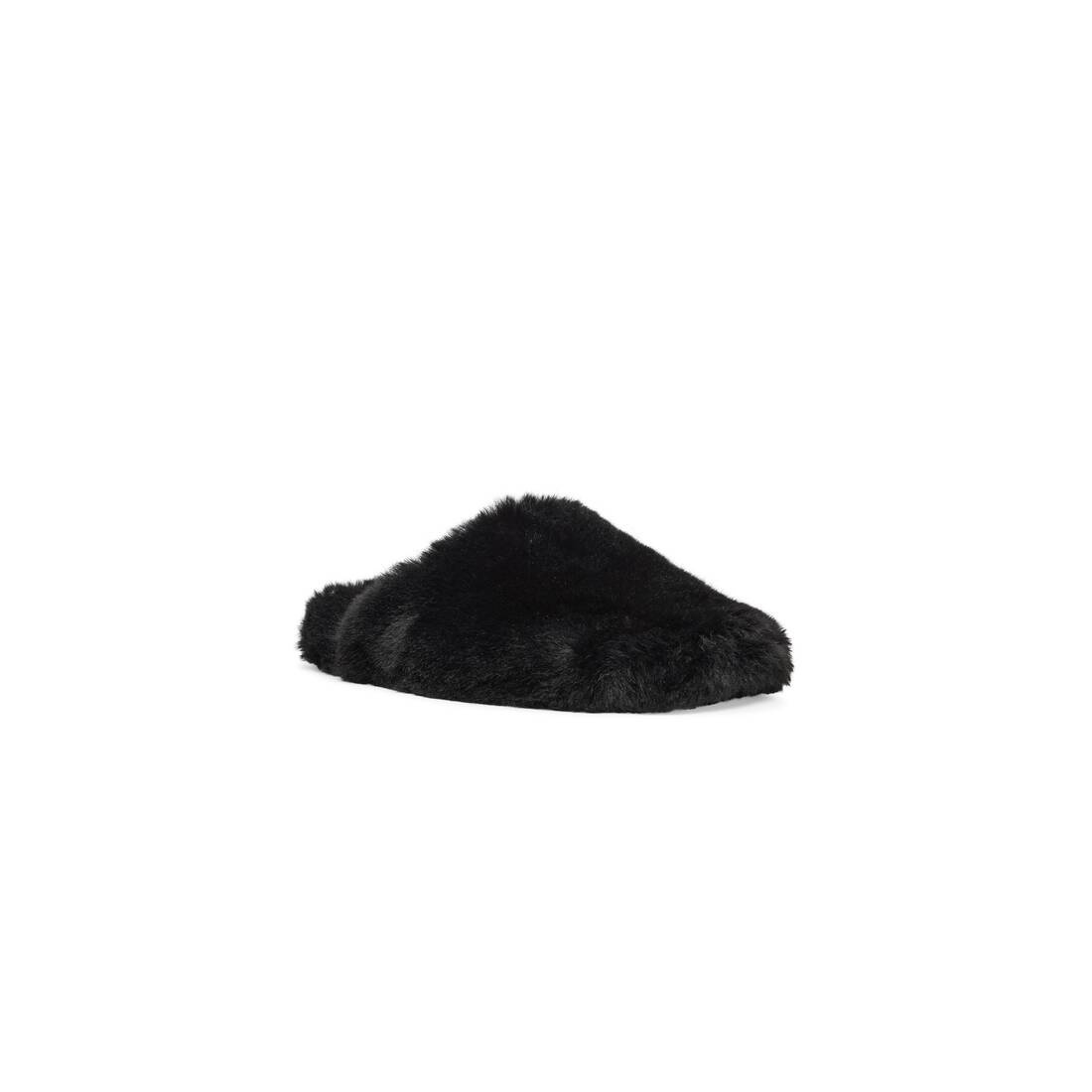 Women's Teddy Mule  in Black - 2