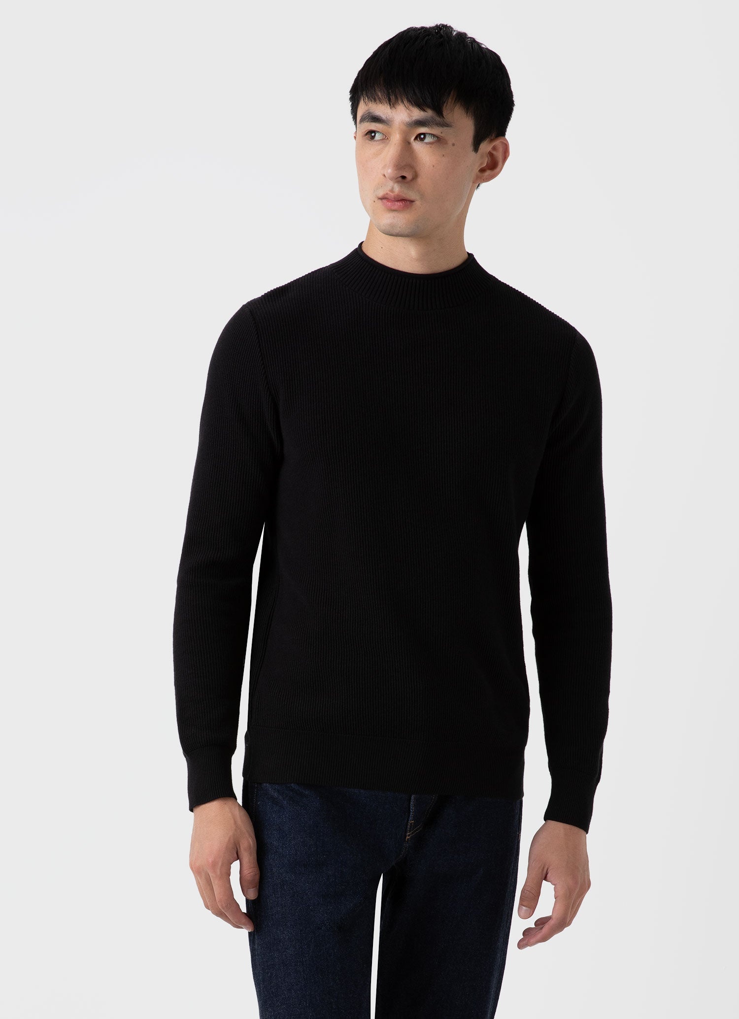 Textured Guernsey Jumper - 2