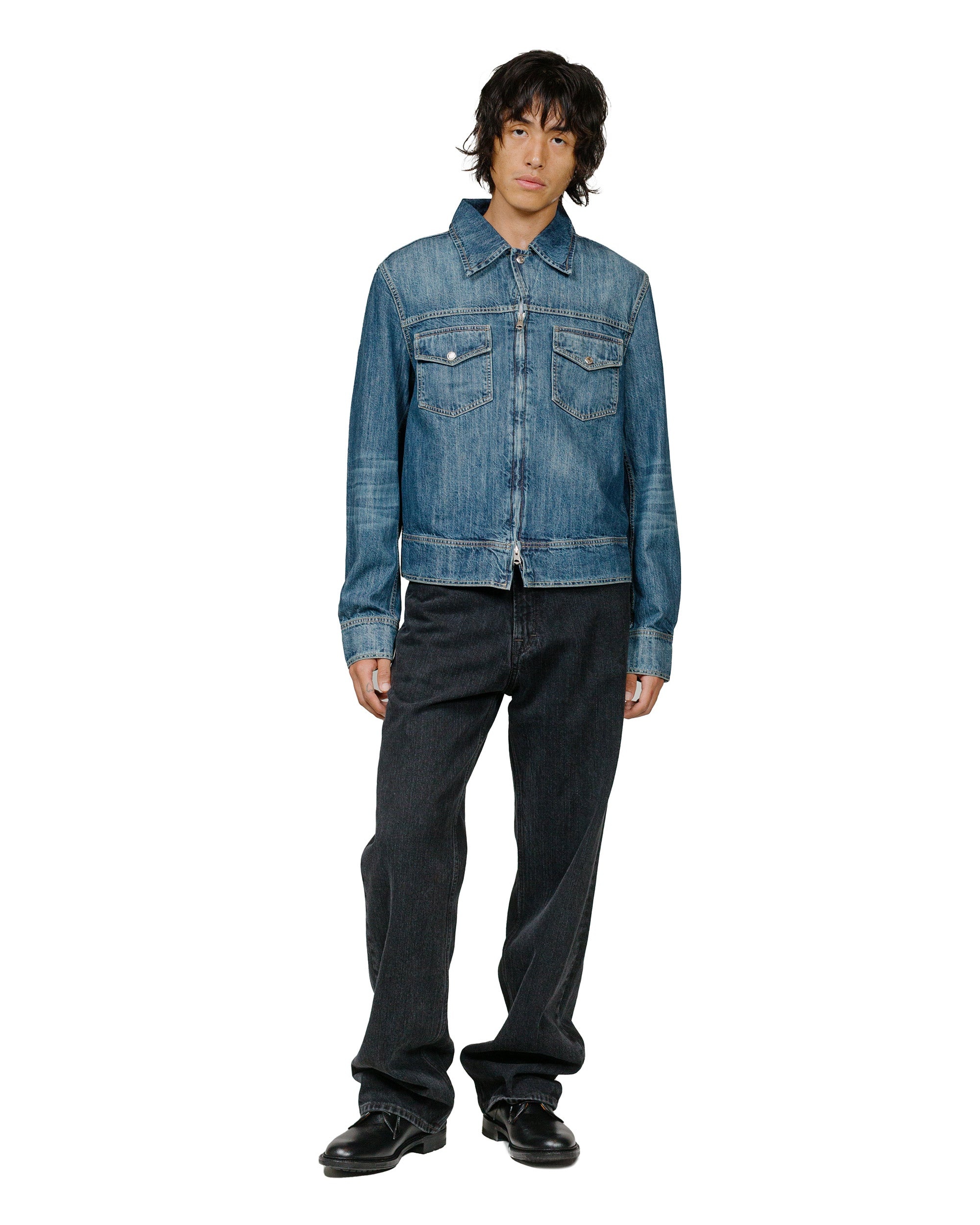 Trucker Jacket Vintage Denim - 4
