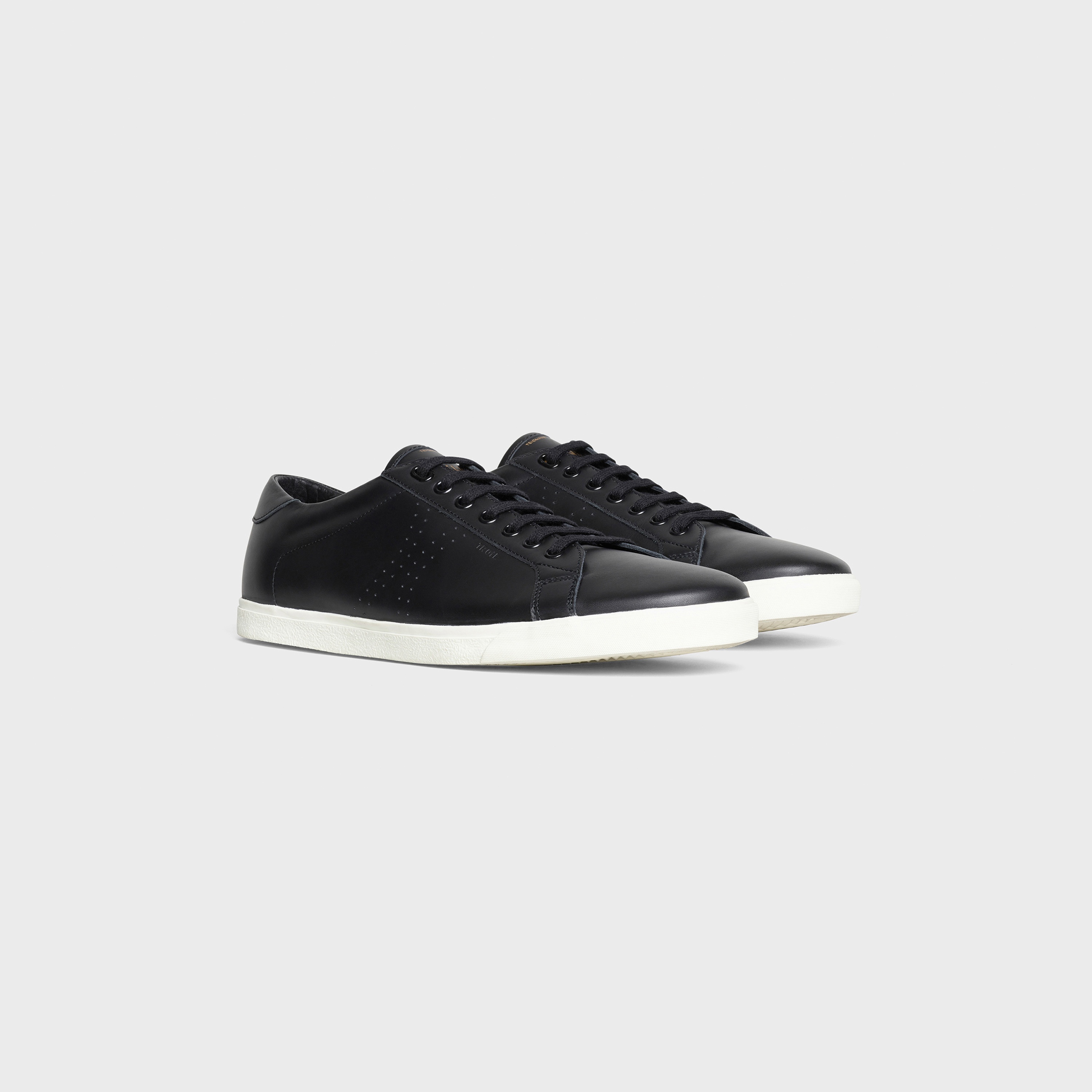 CELINE TRIOMPHE Low Lace Up Sneaker in Calfskin - 2