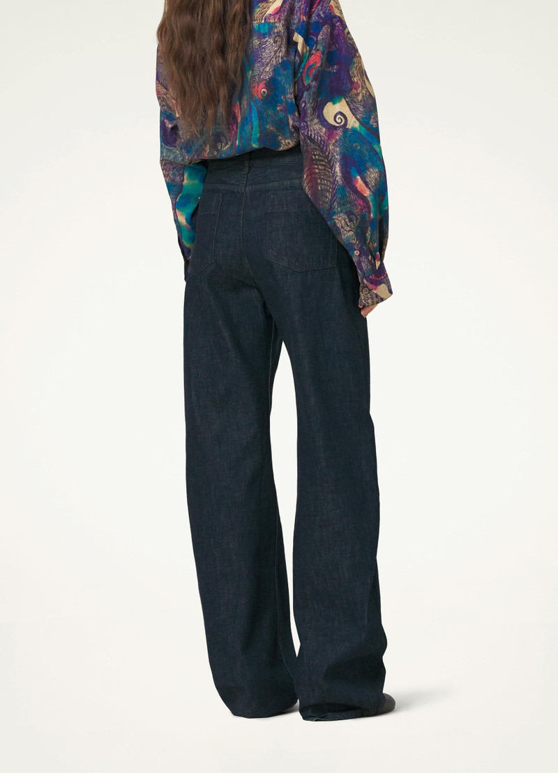 HIGH WAISTED CURVED PANTS 4