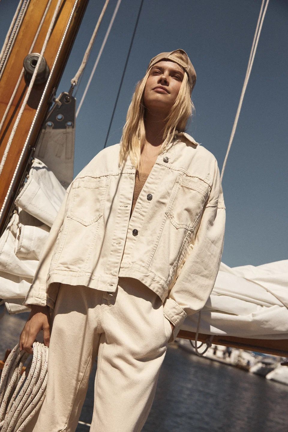 We The Free Opal Swing Denim Jacket - 1