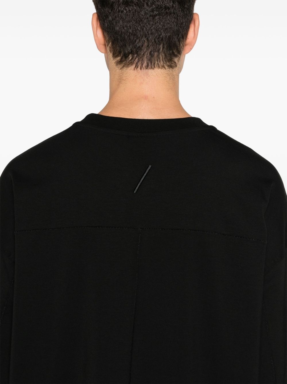 scar stitchings-detail T-shirt - 5