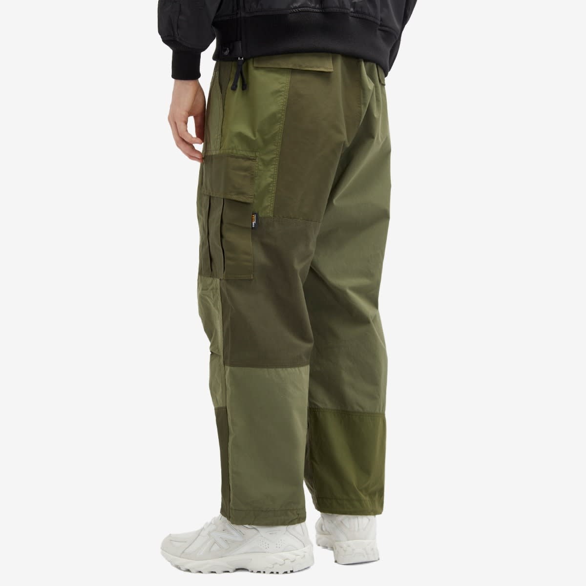 Comme des Garçons Homme Multi Fabric Patchwork Trousers - 3