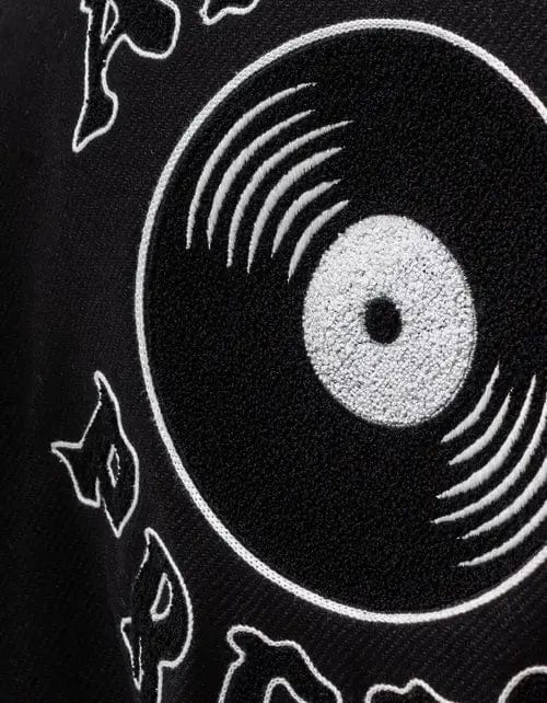 Amiri Black DJ Premier Varsity Jacket - 6