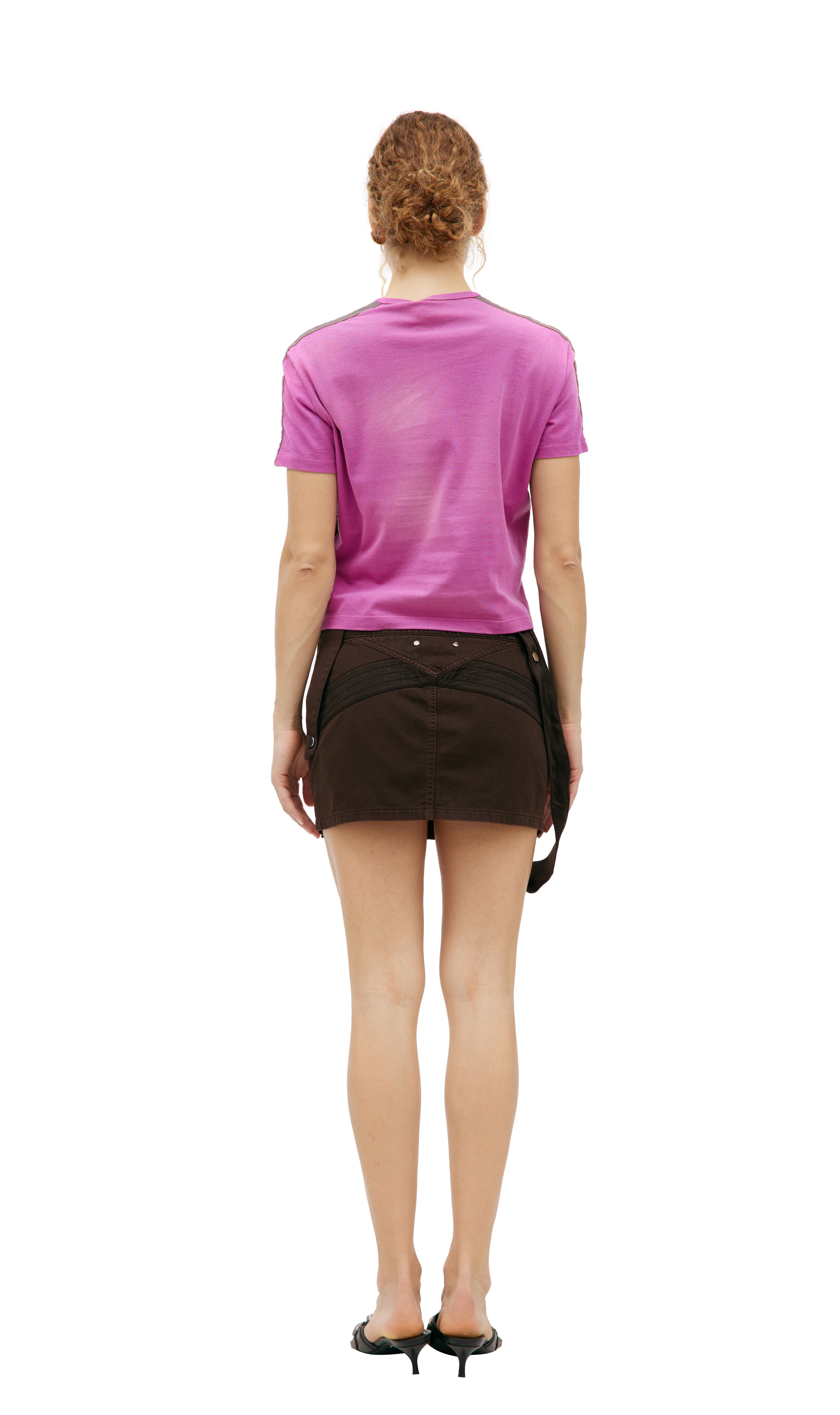 T-SHIRT WITH VELVET LOGO - 3