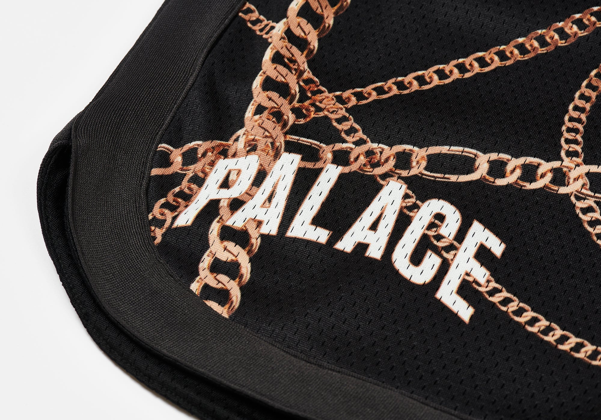 PALACE CHAIN BASKETBALL SHORT BLACK | REVERSIBLE