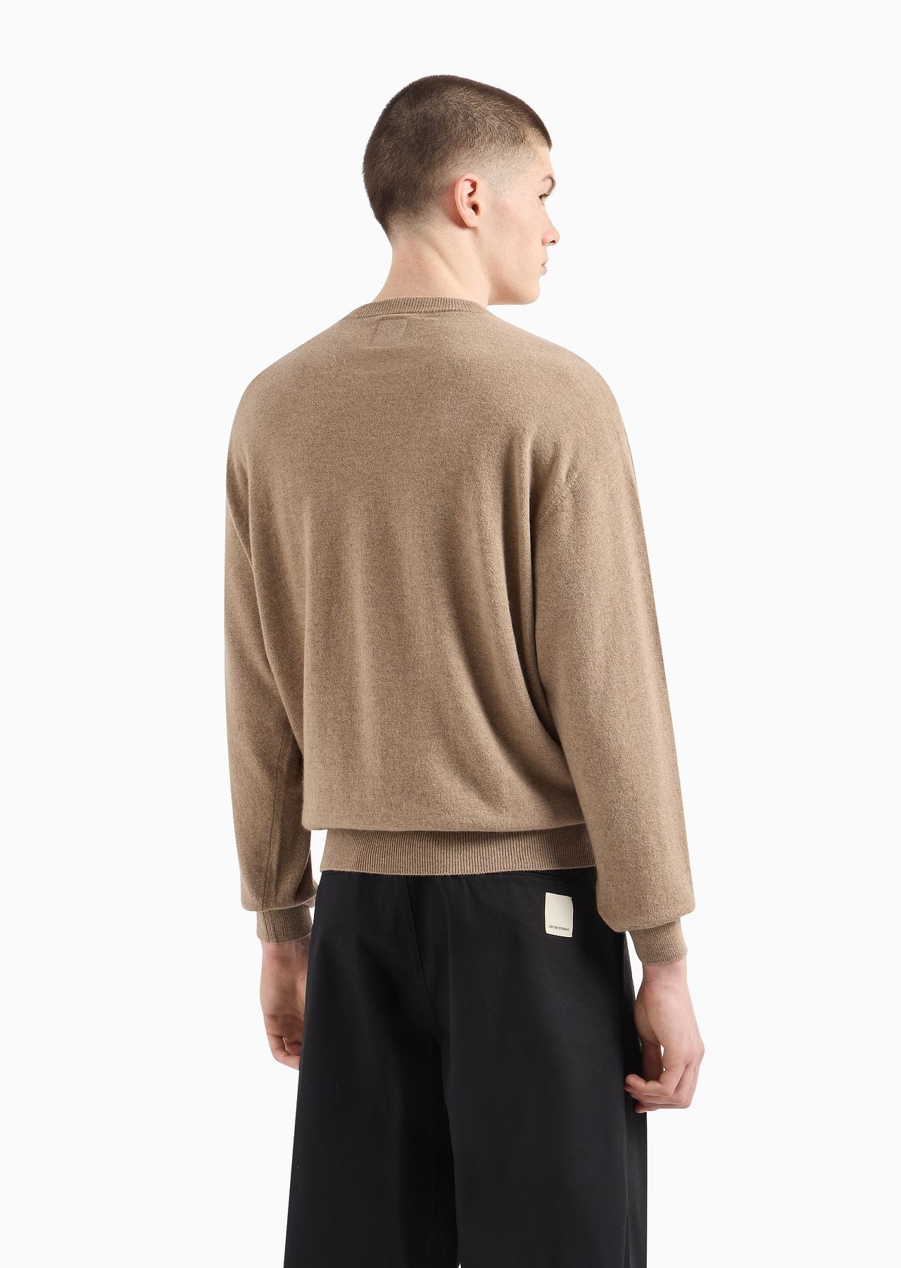 ASV Capsule plain-knit wool-blend jumper - 3