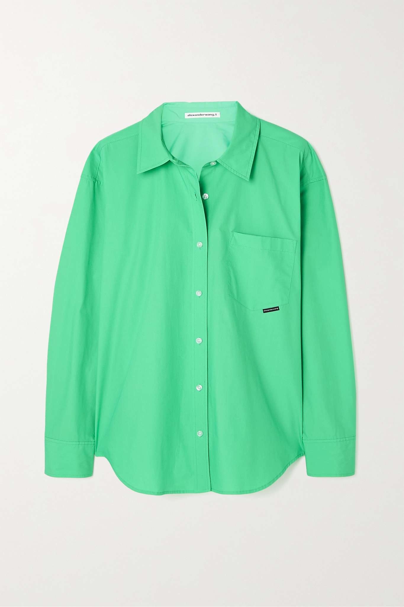 Cotton-poplin shirt - 1